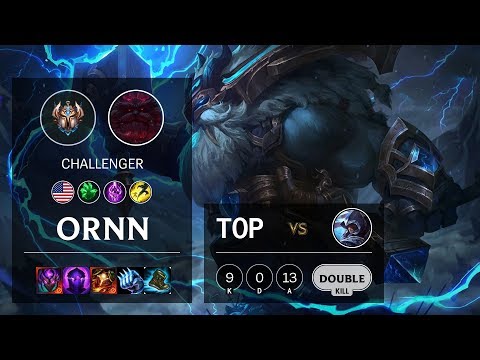 Ornn Top vs Talon - NA Challenger Patch 10.8