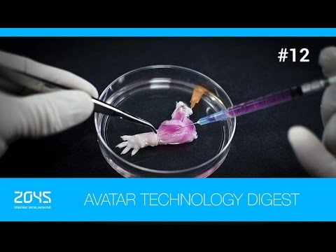 #12 Avatar Technology Digest / World's first biolimb, Project Soli by Google, Medical Microbots etc.