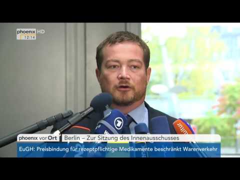 Innenausschuss tagt zu Fall al-Bakr: Statements aus den Parteien am 19.10.2016