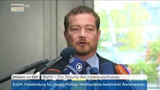 Innenausschuss tagt zu Fall al-Bakr: Statements aus den Parteien am 19.10.2016