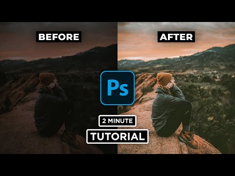 How to Fix Underexposed Photos in Photoshop CC #2MinuteTutorial