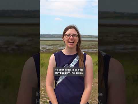 The Hayling Billy trail has had an upgrade.It's now all-weather, all-year access