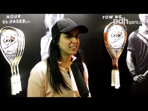 Part one: Interview with Nour El Tayeb by PDHSPORTS.COM World Championships Squash 2019