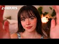 ASMR 2 HRS Stress Pulling Plucking Snipping For Sleep Compilation Low Light