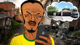 A TRISTE REALIDADE DE MORAR EM FAVELA