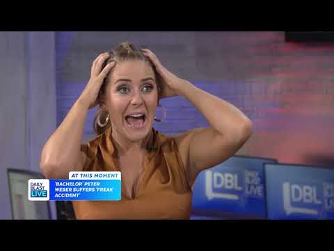 BACHELOR PETER WEBER GETS STITCHES AFTER SPLITTING HEAD OPEN