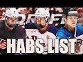 Habs 2019 Draft List Revealed—Montreal Canadiens List @ 2019 NHL Entry Draft: Hughes, Kakko, Zegras