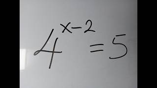 Download lagu Solve 4^x-2=5 | Solve For x In This Exponential Equation mp3