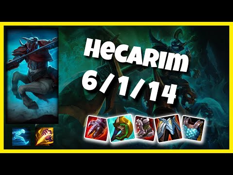 Hecarim vs Elise NA Challenger JUNGLE (6/1/14) - v11.4