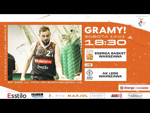 Energa Basket Warszawa - Profbud Legia Warszawa (2 LM, Grupa B, 17 Kolejka, Sezon 2022/2023)