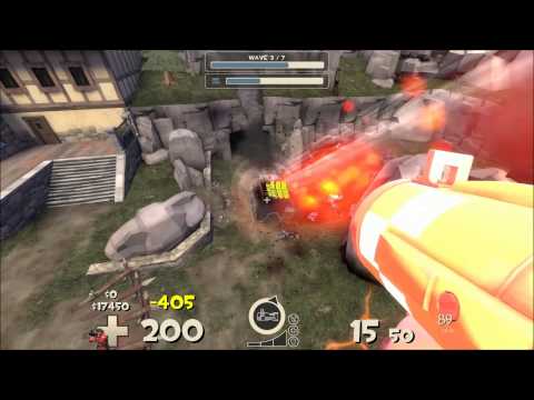 MVM - Air strike + kritz + fully upgraded firing speed