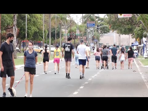 Fechamento da Avenida Gurgel aos domingos agrada população