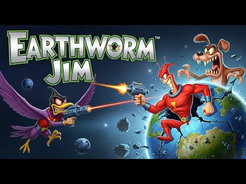 Earthworm Jim - Sega Genesis / Sega Mega Drive (Gameplay)