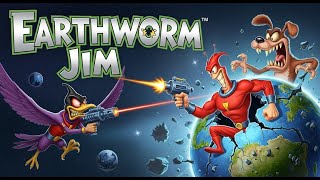 Earthworm Jim - Sega Genesis / Sega Mega Drive (Gameplay)