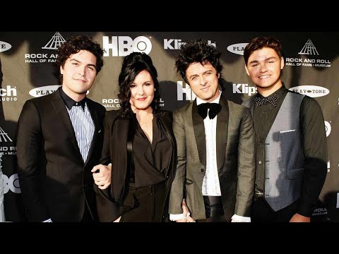 Green Day Billie Joe Armstrong kids, two sons Joey and Jakob