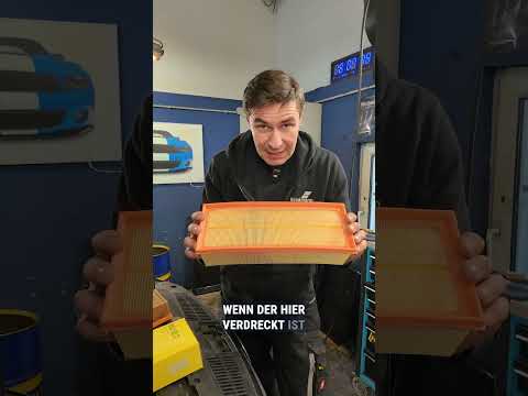 🚗💨 Motorluftfilter wechseln – Wann & Warum? 🛠️🔧 #kfz #luftfilter #werkstatt