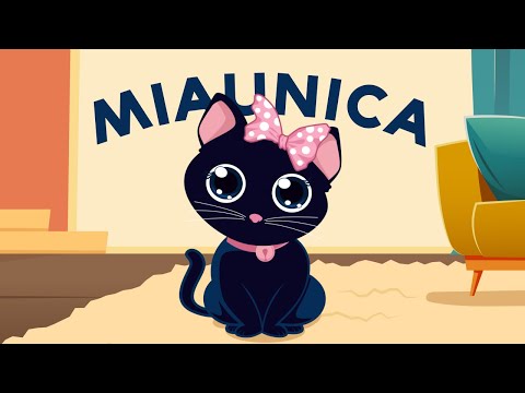 "Miaunica" de Demostene Botez 🐱✨#grădinițapiticilor #poeziepentrucopii #poezii #youtubekids #pisici