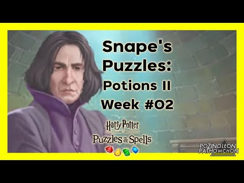 Snape's Puzzles: Potions II Week #2 (Rare herb) @ Harry Potter Puzzles & Spells 20210928