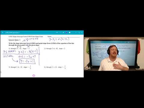 LFR3/LFR4 Quick Quiz 1 Guide