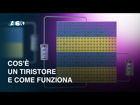 Cos'è un TIRISTORE e come funziona - Spiegazione giunzione PNPN