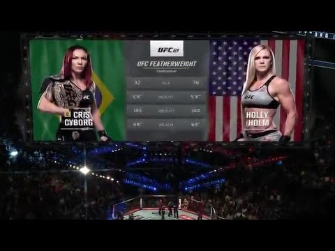Cris Cyborg vs Holly Holm