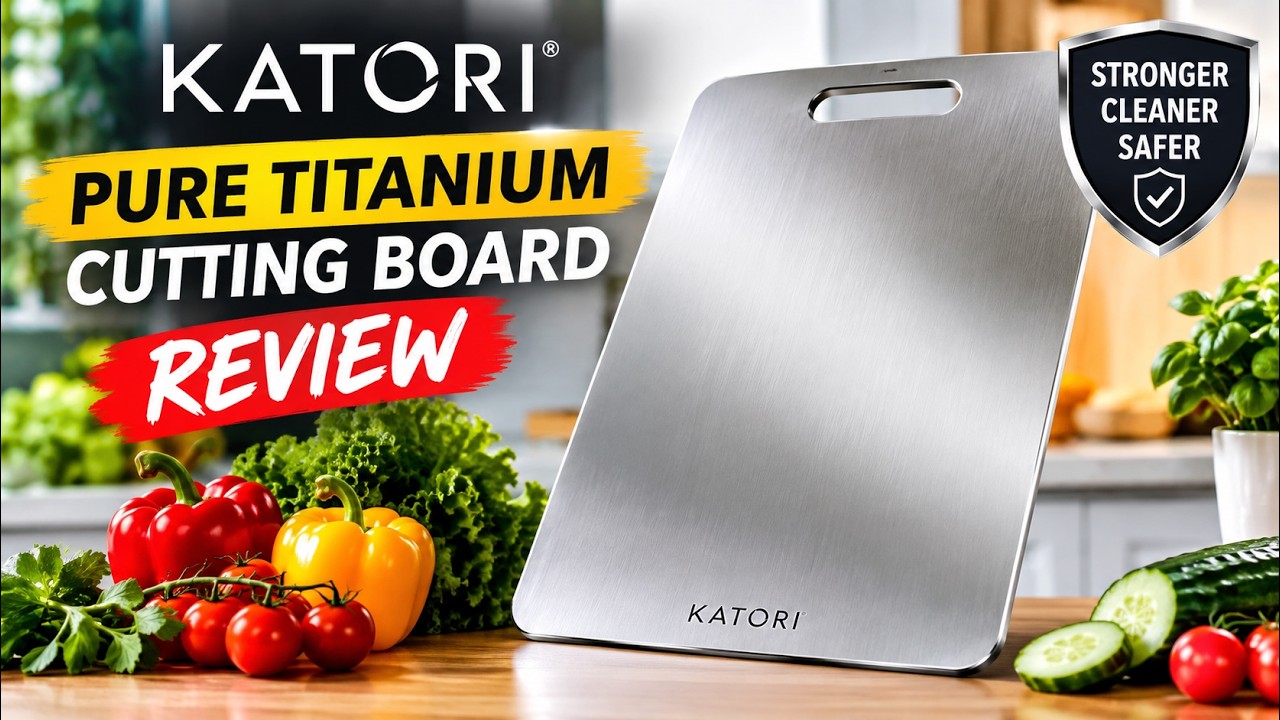 🔥 KATORI PURE TITANIUM CUTTING BOARD OFFICIAL WEBSITE - Price, Review & Customer Reviews
