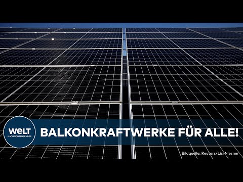 DEUTSCHLAND: Neues Gesetz! Bundestag erleichtert Installation von Balkonkraftwerken für Mieter!