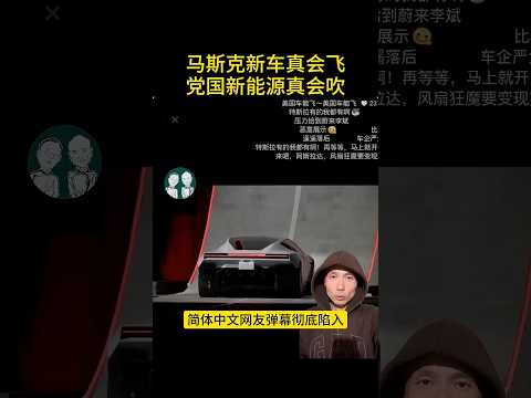 报应！党国新能源侮辱马斯克！如今脸皮被撕烂成厕纸！