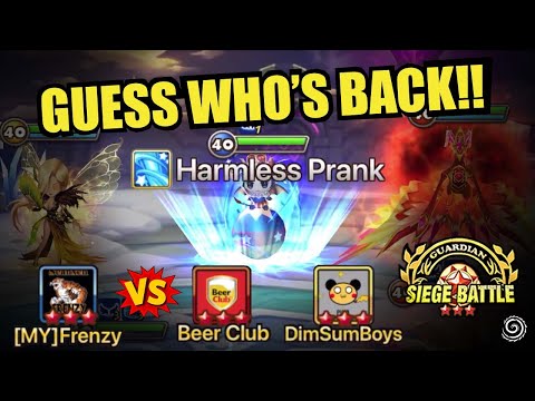 So MANY BUFFED UNITS are back in META DEFENSES! Only in Top Tier Siege Battle! - Summoners Waar