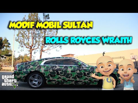 Modif Mobil Sultan Upin Rolls Royces Wraith jadi MANTUL - GTA V Upin Ipin Episode Terbaru 475