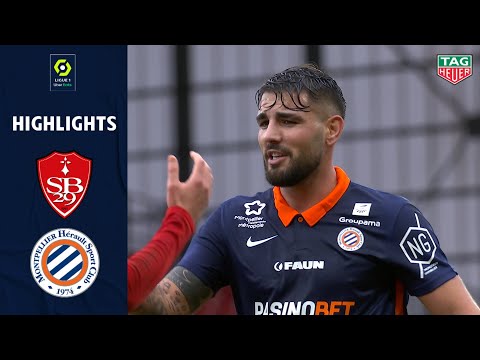STADE BRESTOIS 29 - MONTPELLIER HÉRAULT SC (2 - 2) - Highlights - (SB29 - MHSC) / 2020-2021