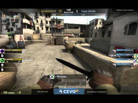CEVO-Intermediate CS:GO Season 3 Grand Finals: eLogiK vs. Capax infiniti on de_dust2
