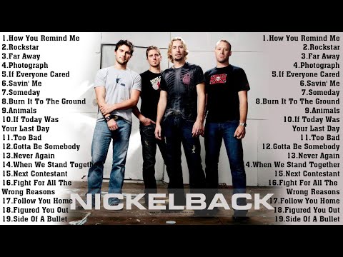 Nickelback Greatest Hits Full Album Collection