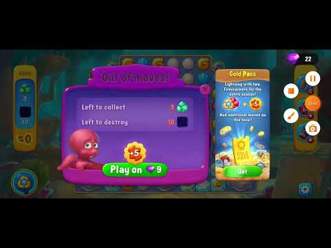 #Won Level 5805 #fishdom #playrix