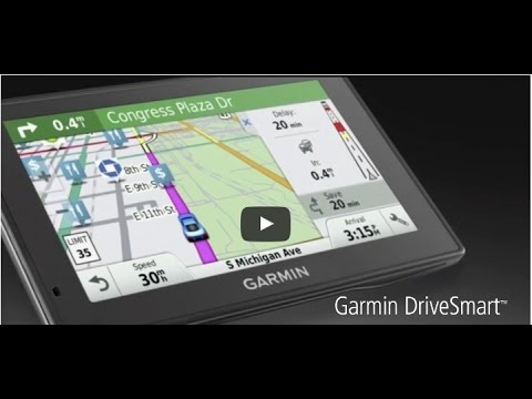 Garmin DriveSmart 50 Plan A Trip Demo #4 720p