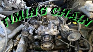 Dodge Ram 3.9 and 5.9 timing chain replacement.