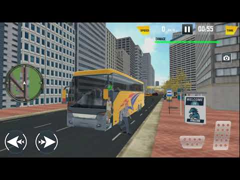 Euro coach Bus city Extreme Driver-expensive Euro coach bus simulator 2020 Android game play