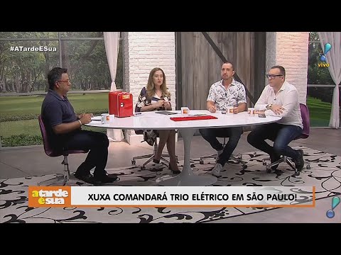 A Tarde é Sua - Xuxa e trio elétrico em São Paulo