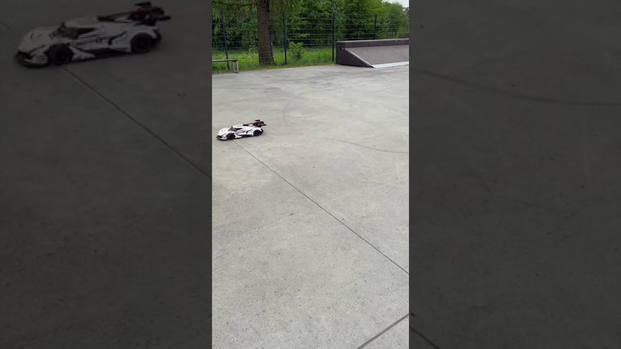 OGROMNY STEROWANY SAMOCHÓD Z KLOCKÓW #shorts #afol #car #rc