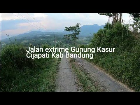Jalan extrime Gunung Kasur Cijapati Kab Bandung@candrafalschannel