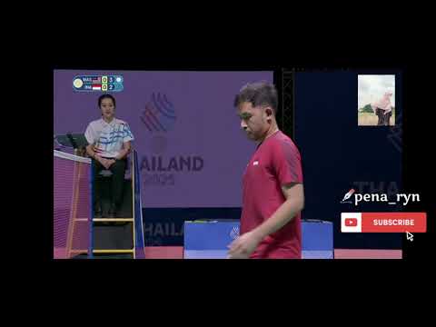 Final Badminton Sabar/Reza (INA) VS Aaron Chia/Soh Wooi Yik (MAS) #badminton #seagames2025