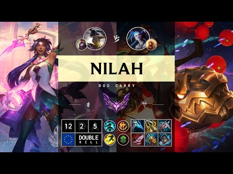 Nilah ADC vs Jinx - EUW Master Patch 14.13