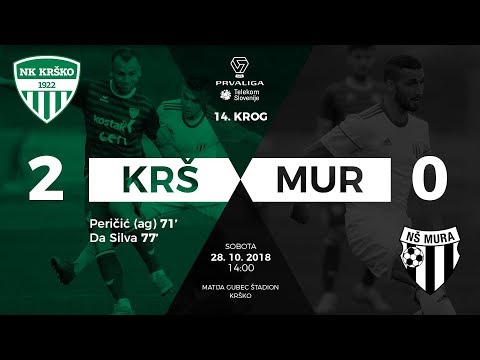 14.krog: Krško - Mura 2:0 ; Prva liga Telekom Slovenije 2018/2019