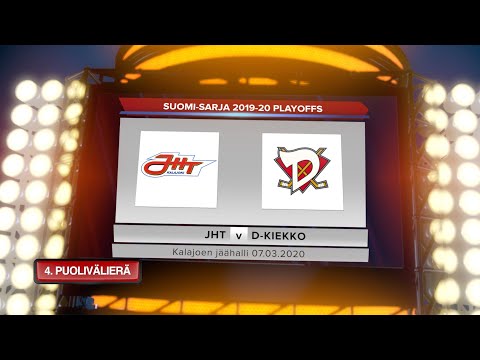 JHT - D-Kiekko 07.03.2020 PLAYOFF maalikooste