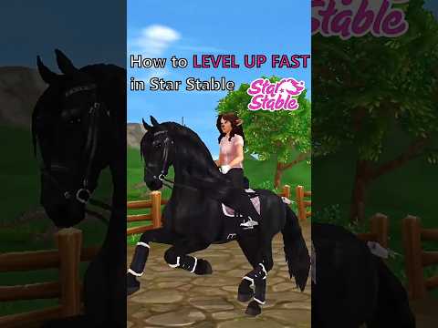 How to LEVEL UP FAST in Star Stable 🐎 #foryou #starstable #sso #levelup #fast #horse #howto