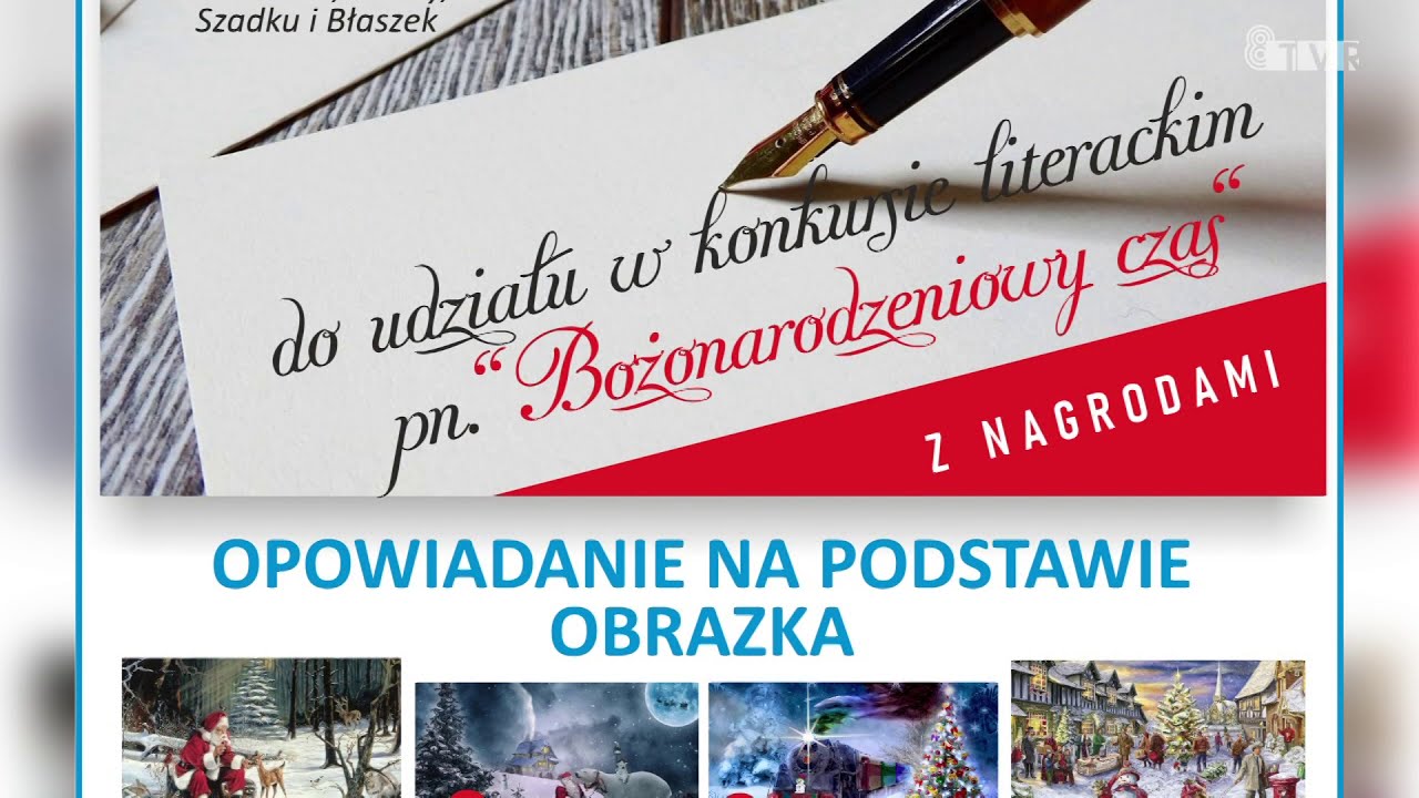 Konkurs literacki pn. „Bożonarodzeniowy czas”- ogłoszenie SDK Sieradz