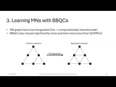 Bakó Bence: Problem-informed GraphicalQuantum Generative Learning