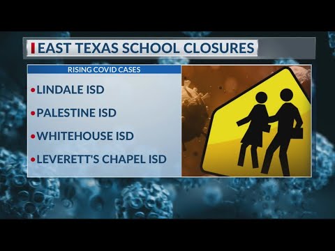 LIST: East Texas schools closing this week