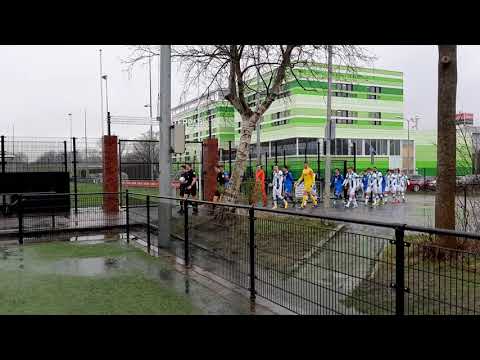 #groher Opkomst spelers FC Groningen 2 - Heracles Almelo 2