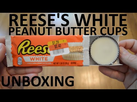Unboxing Reese's White Peanut Butter Cups 2 Pack